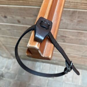 Brown Leather Horse Cob Flash Noseband